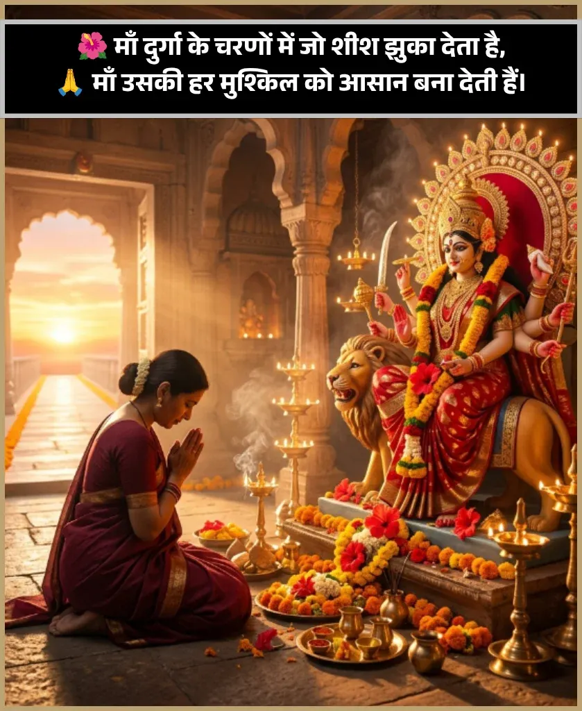 Durga Maa Ke Liye Shayari 2 Line