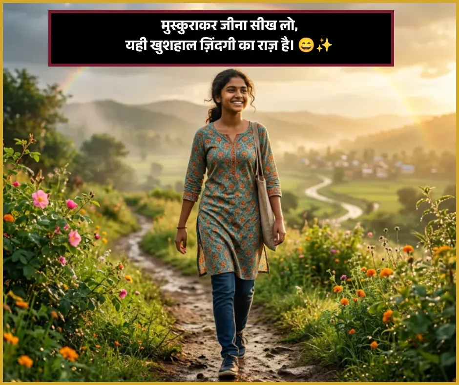 Happy Life Smile Shayari