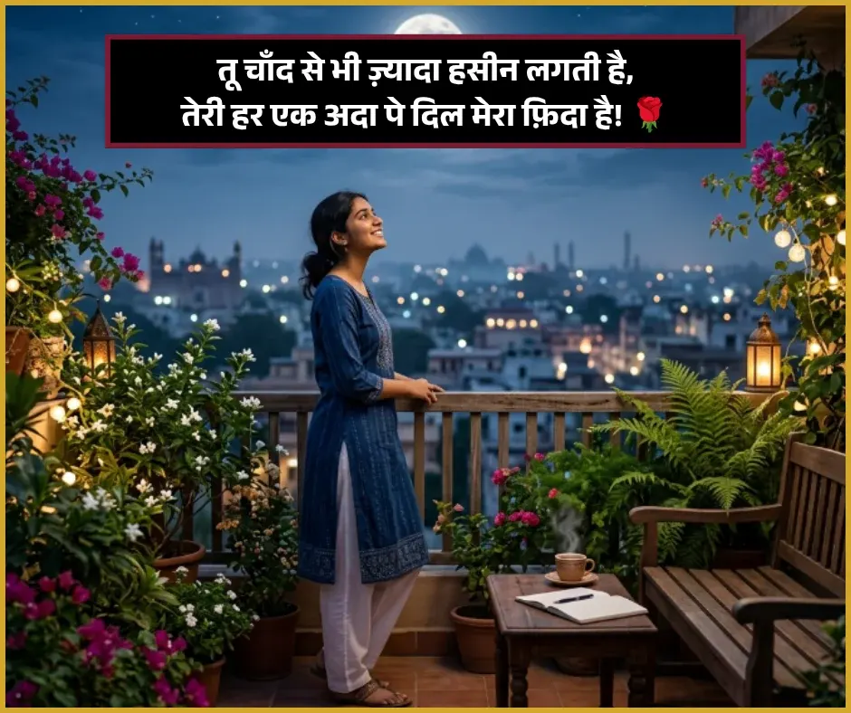 Ladki Ki Tareef Shayari 2 Line