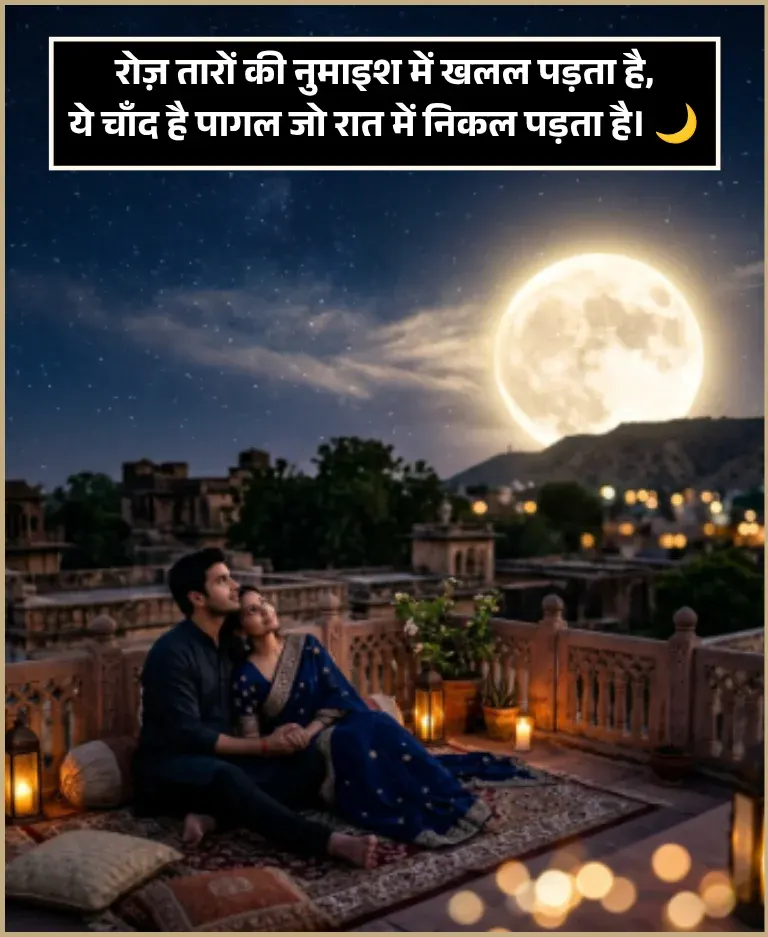 Moon Shayari Moon Shayari