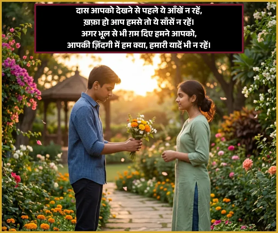 Romantic Romantic Shayari Love