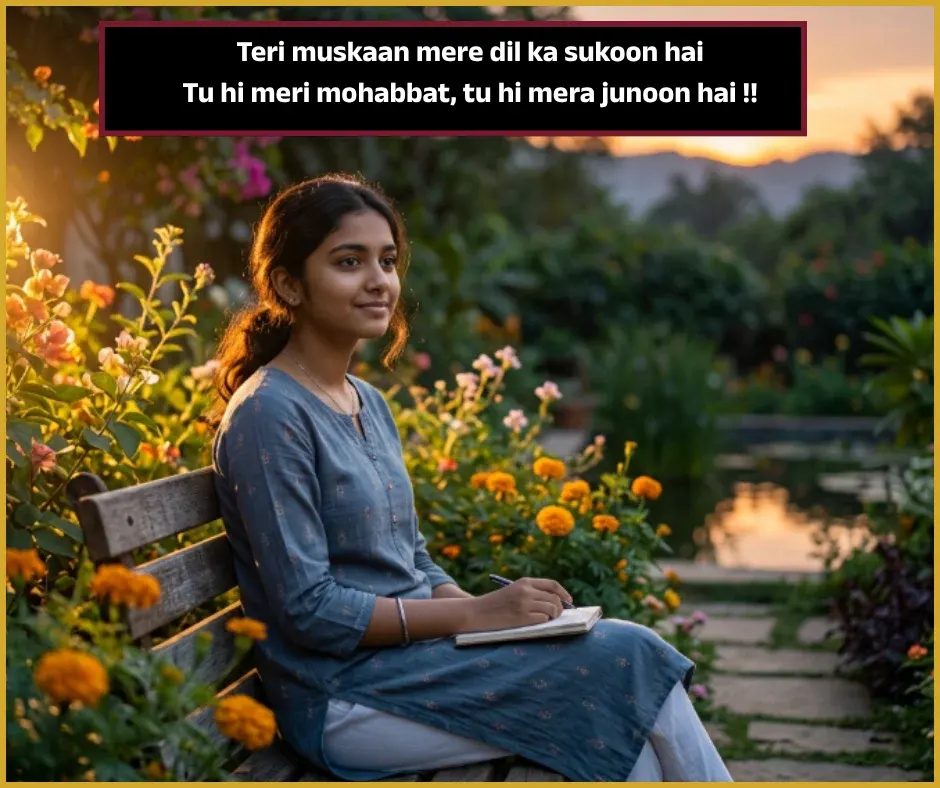 Smile Shayari in English for Girl