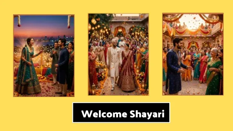 Welcome Shayari