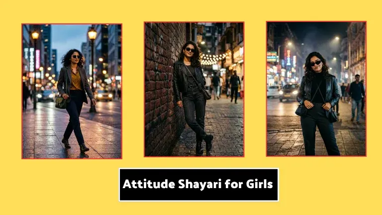 Attitude Shayari for Girls
