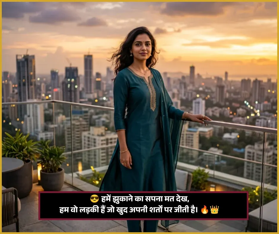 Attitude Shayari for Girls in Hindi