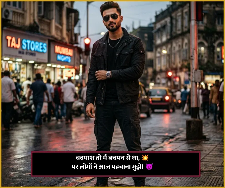 Badmashi Shayari