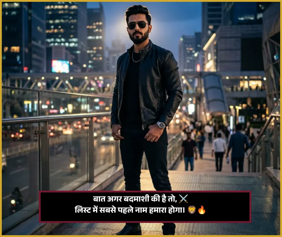 Badmashi Shayari