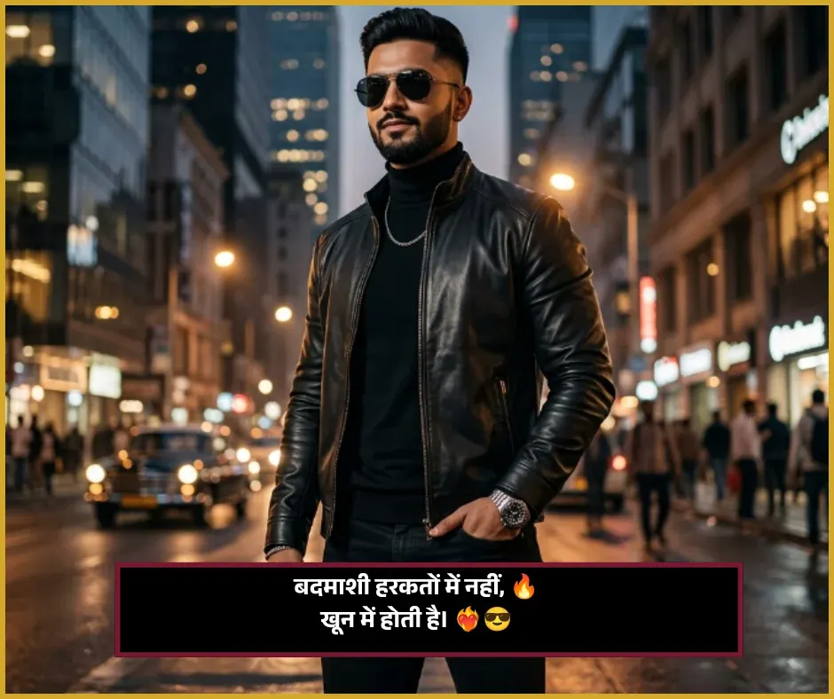 Badmashi Shayari