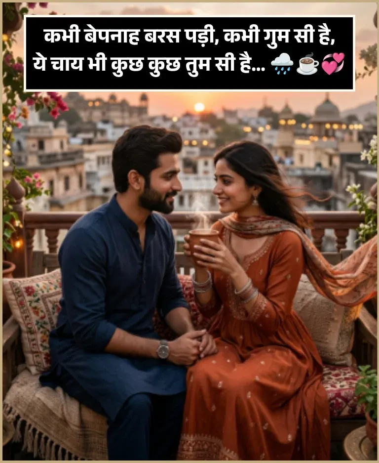 Barish or Chai Shayari