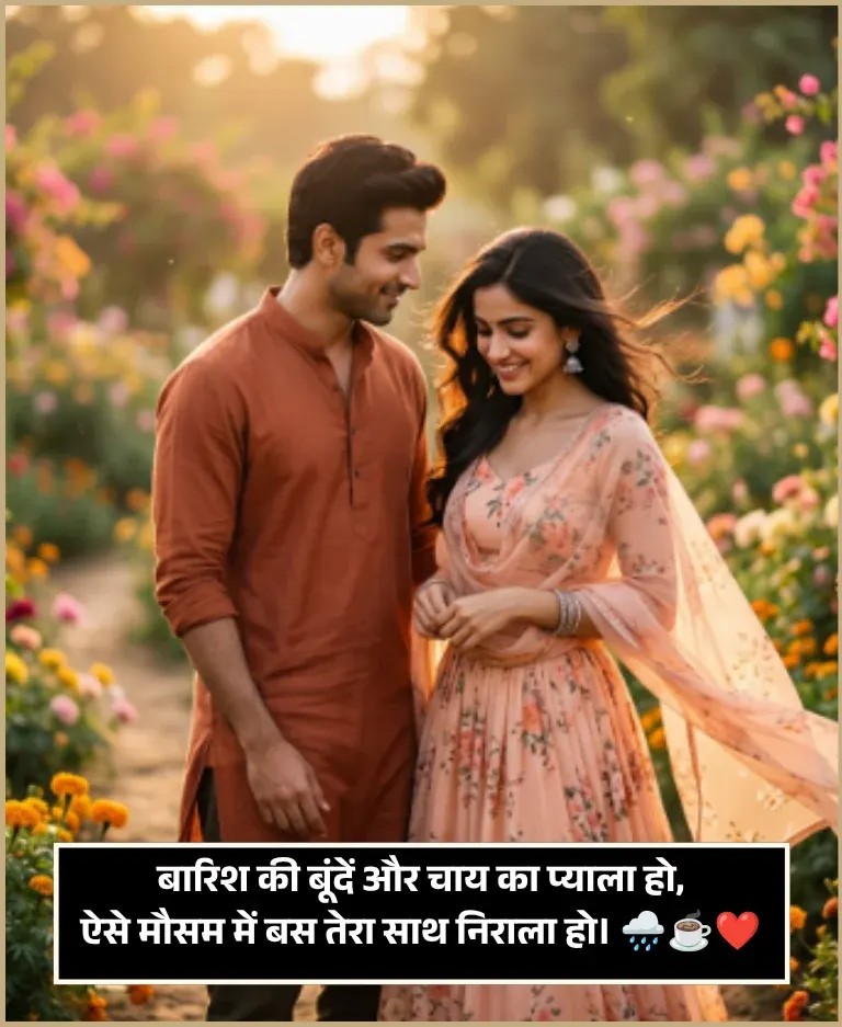 Barish or Chai Shayari
