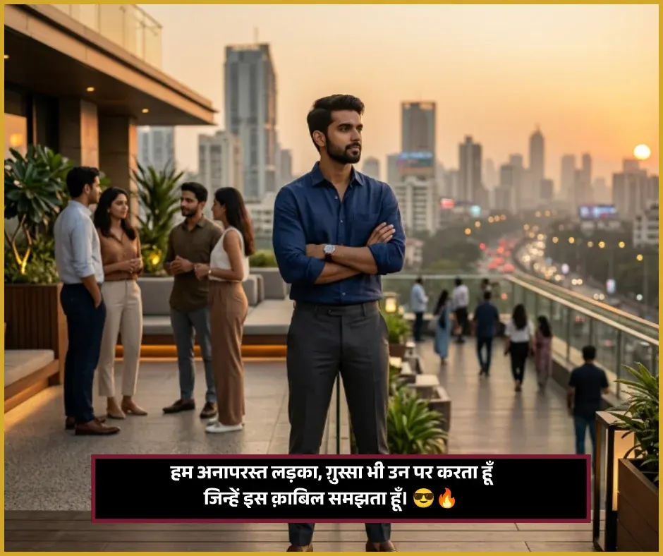 Boy Attitude Shayari