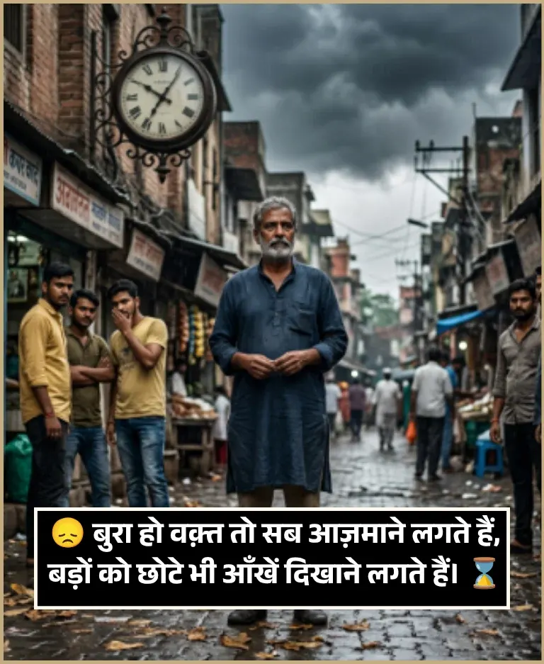 Bura Waqt Shayari