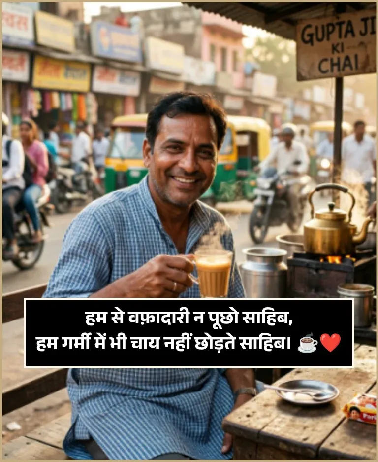 Chai Shayari 2 Line