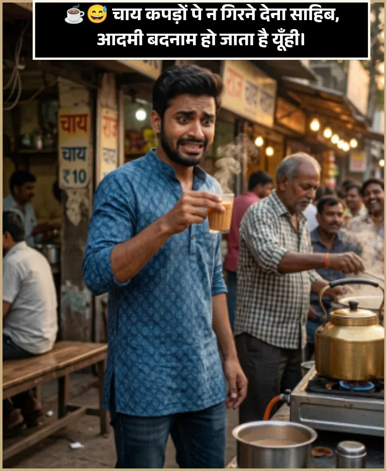 Chai Shayari Funny