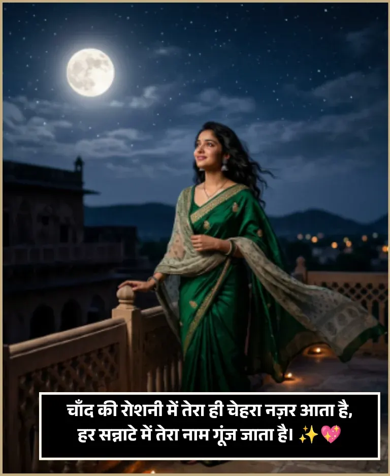 Chand Shayari in Hindi