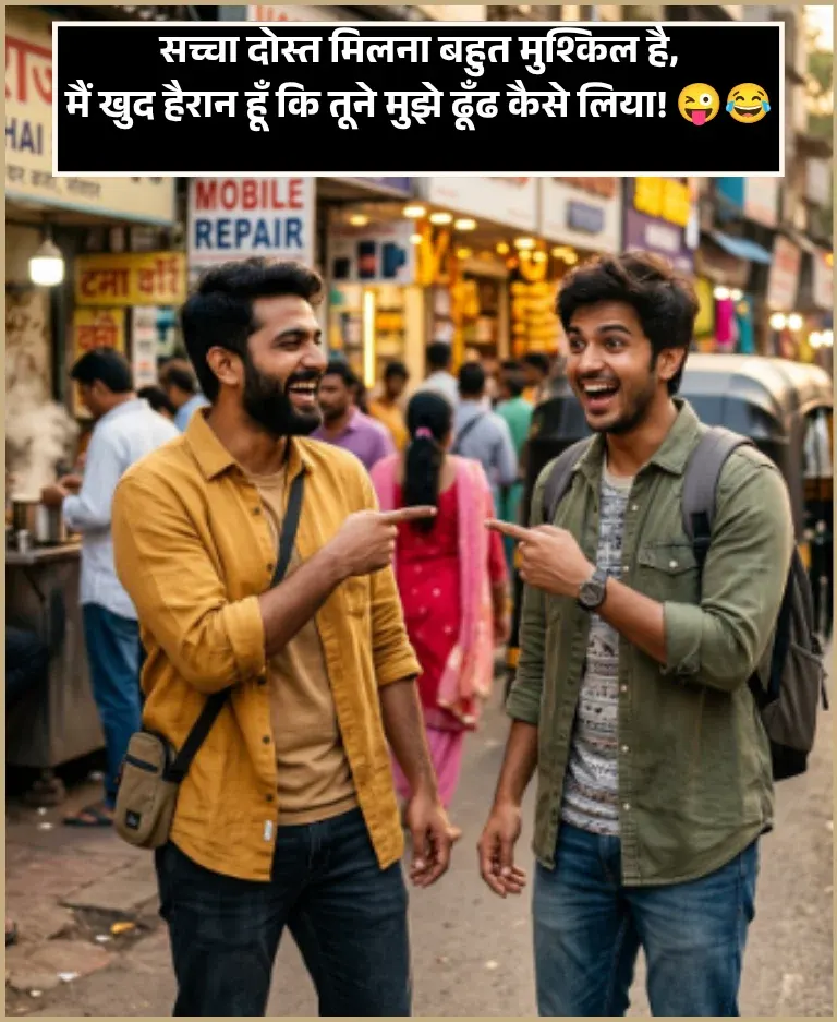 Comedy Dosti Shayari Funny