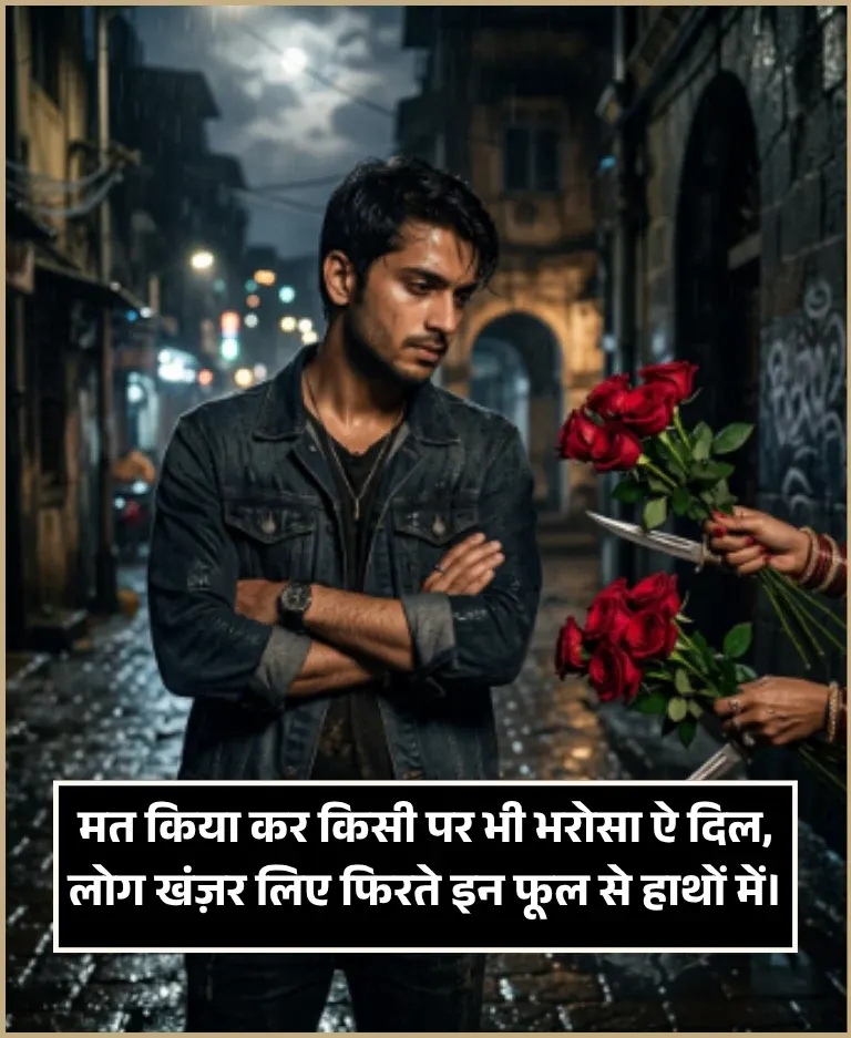 Dard Bhari Shayari Photo