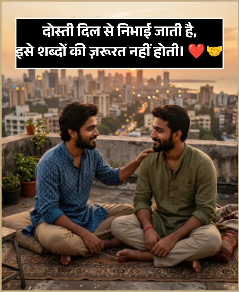 Dosti Shayari 2 Line