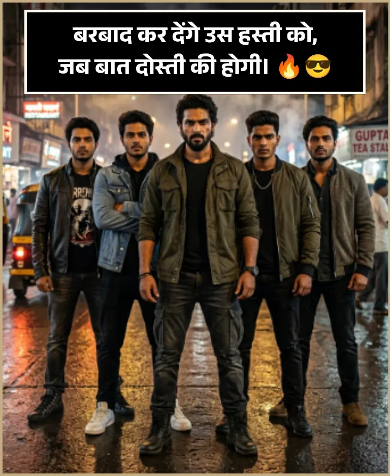 Dosti Shayari Marathi Attitude