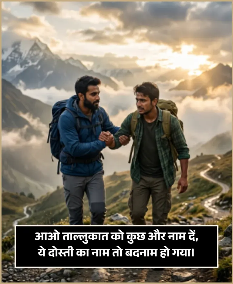 Emotional Broken Friendship Shayari