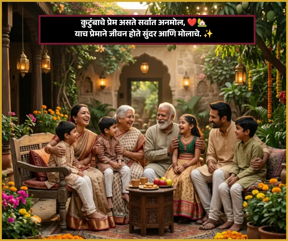 Family Shayari in Marathi Family Shayari in Marathi