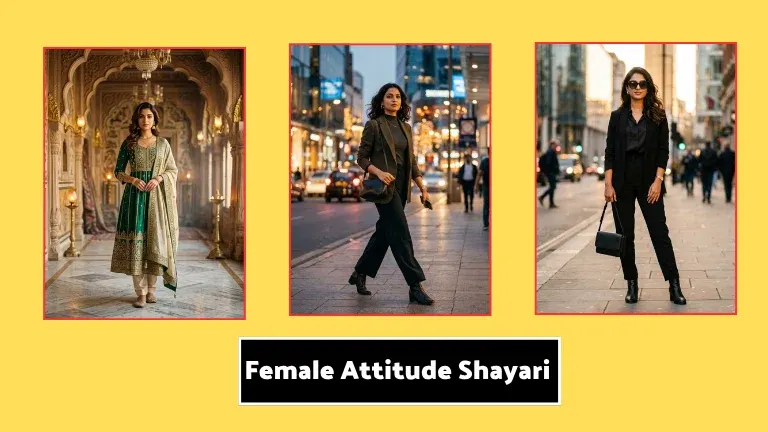 Female Attitude Shayari