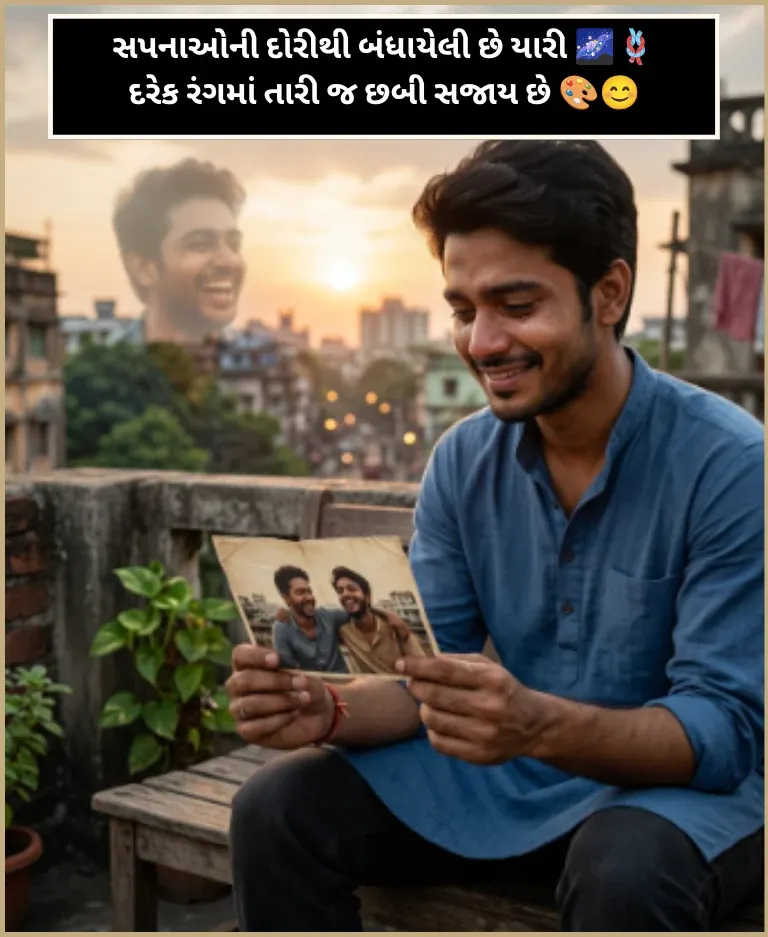 Friendship Shayari Gujarati