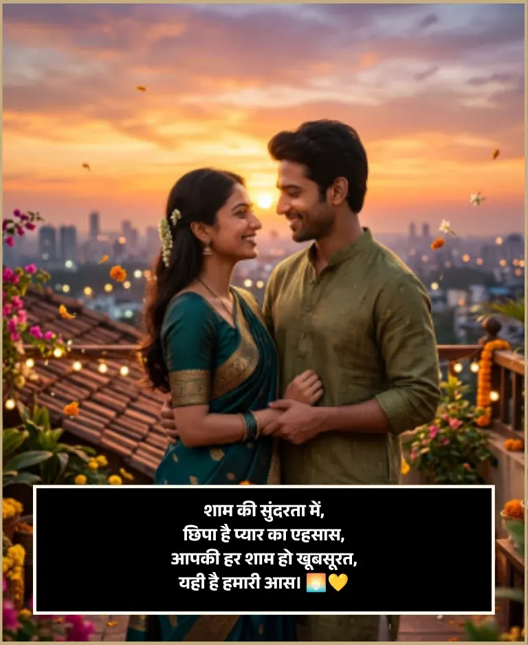Good Evening Shayari Hindi Mein Good Evening Shayari Hindi Mein