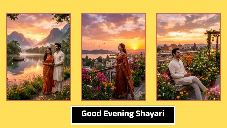 Good Evening Shayari