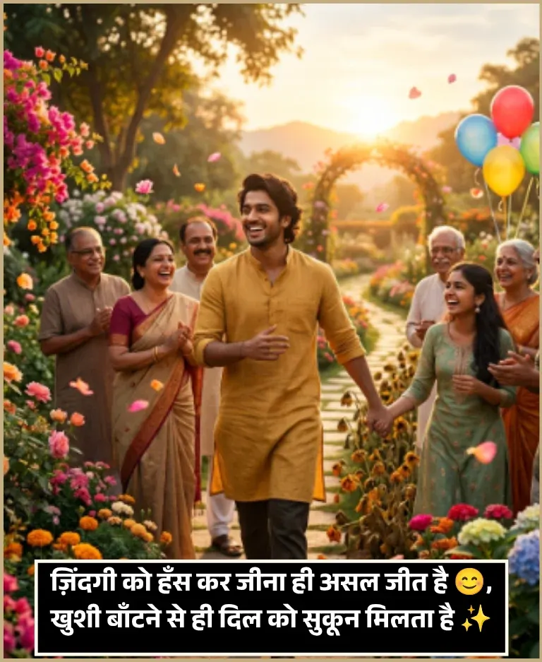 Smile Happy Shayari in Hindi