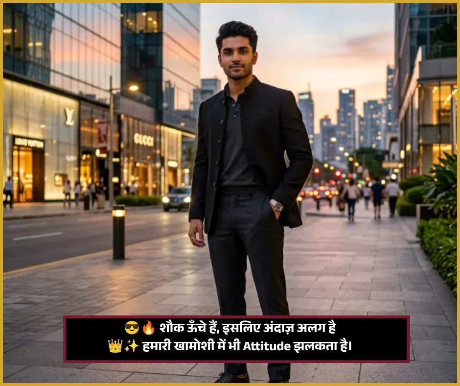 High Attitude Shayari for Boys High Attitude Shayari for Boys