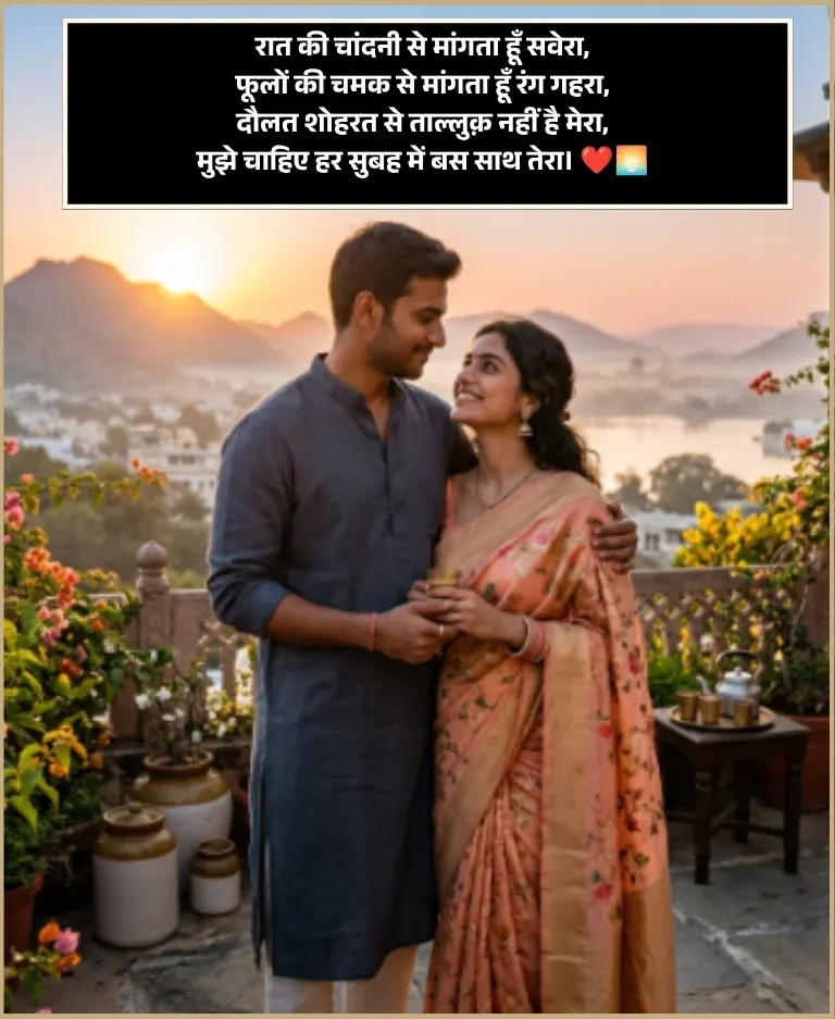 Good Morning Shayari Love