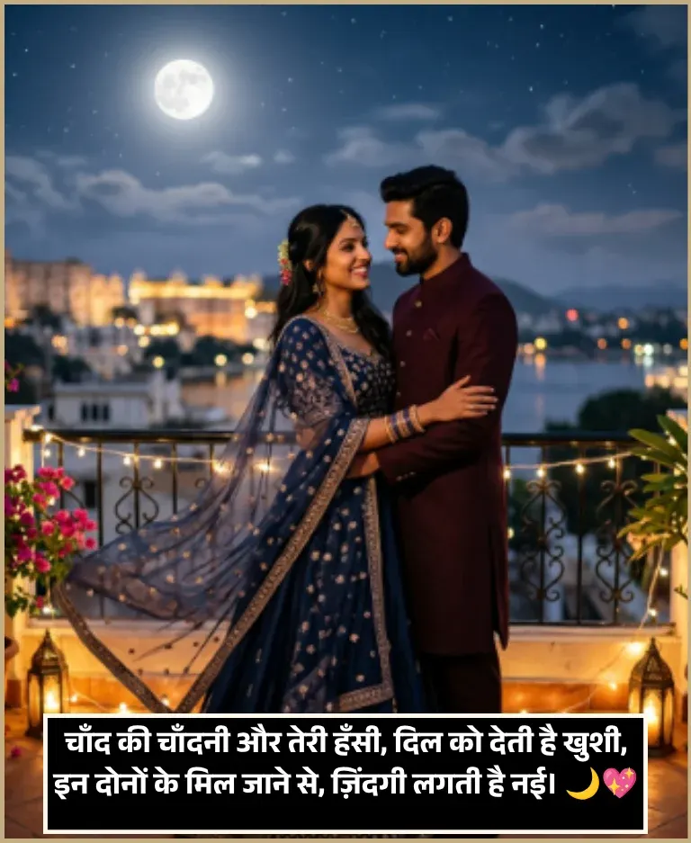 Moon Shayari for Girl Moon Shayari for Girl