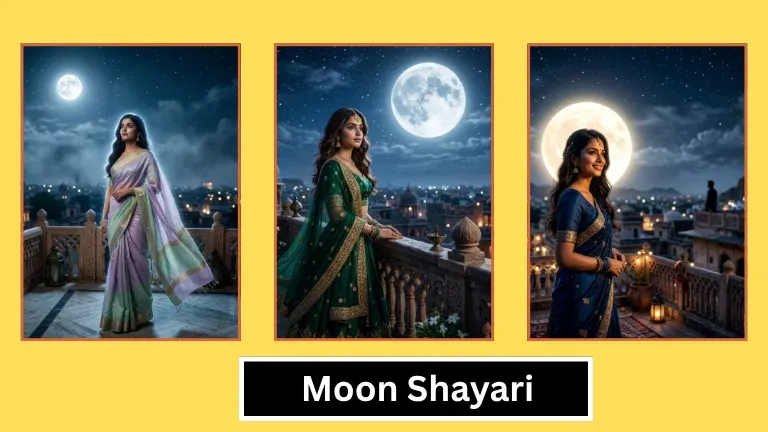 Moon Shayari