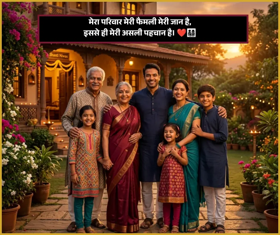 My Family Shayari in Hindi My Family Shayari in Hindi