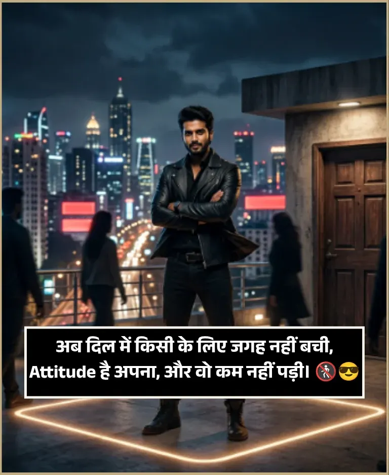 No Love Shayari Attitude