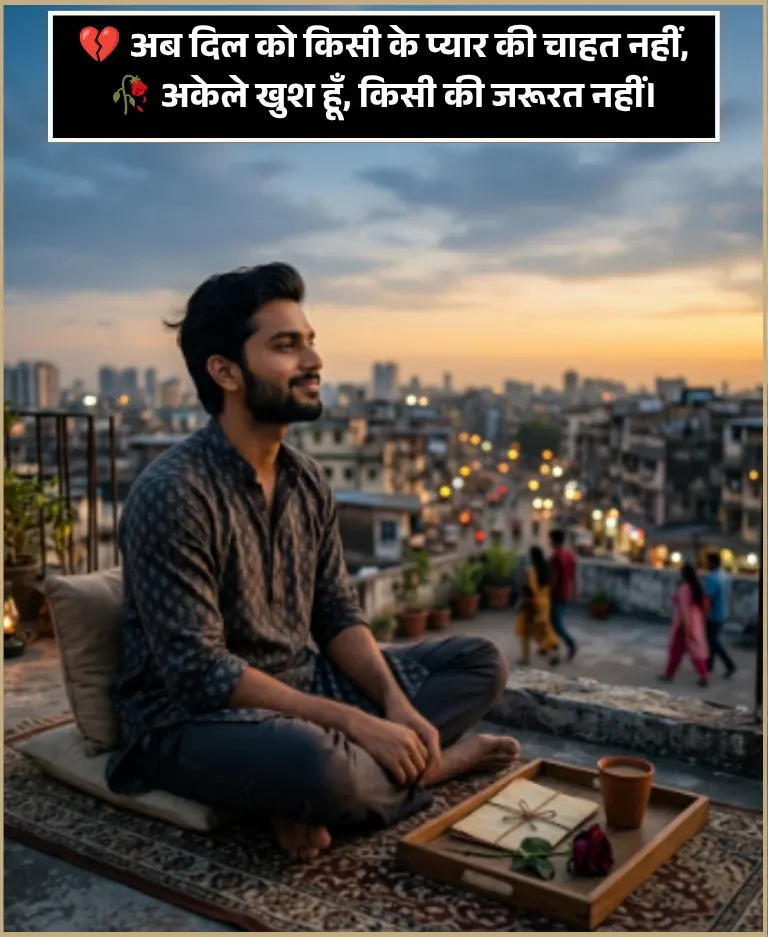 No Love Shayari Girl