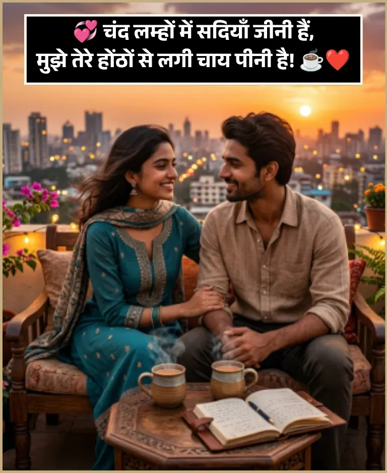 Romantic Love Chai Shayari