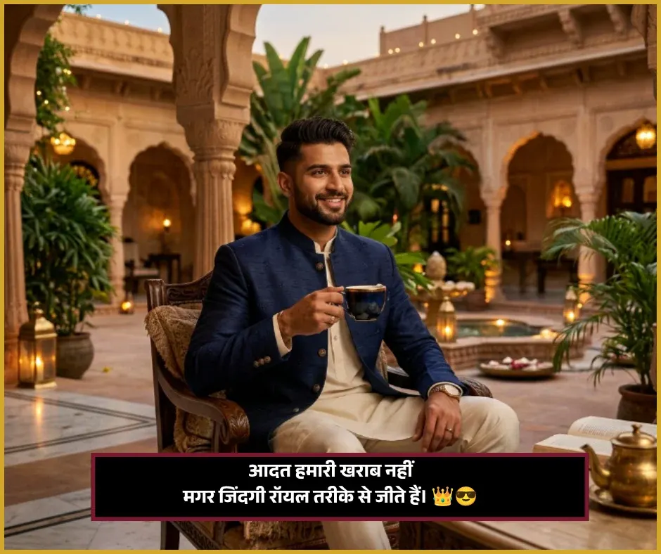 Royal Attitude Shayari 2 Line