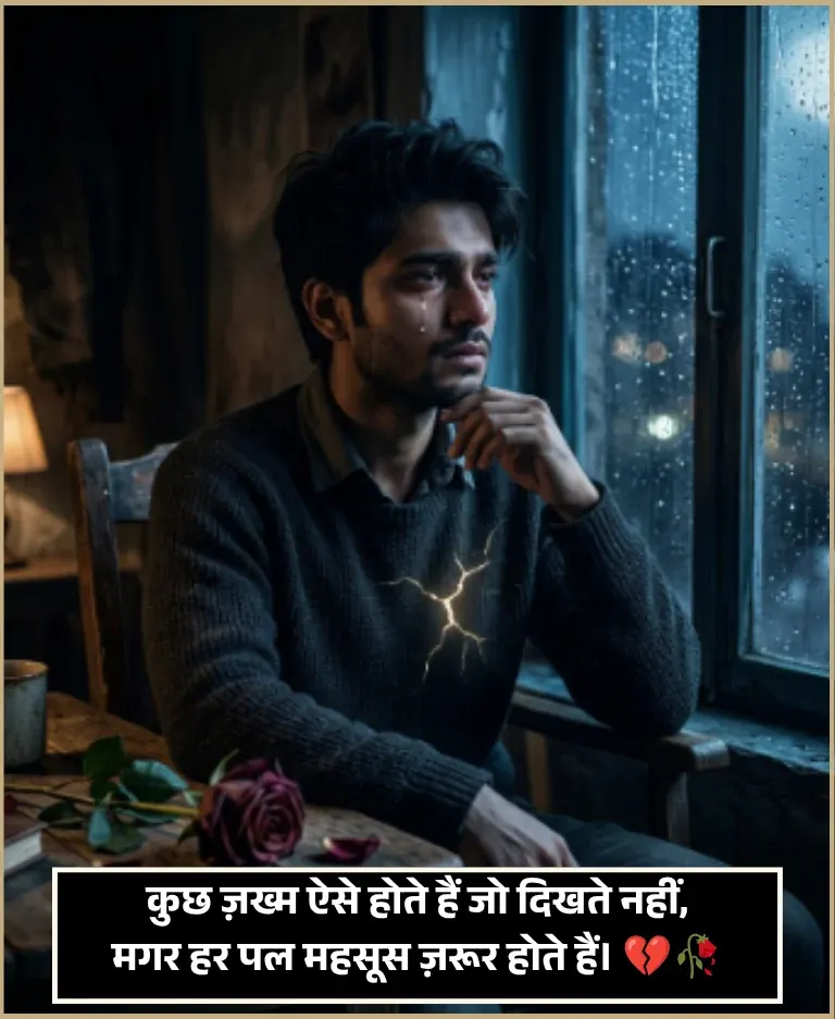 Sad Shayari😭 Life 2 Line Instagram