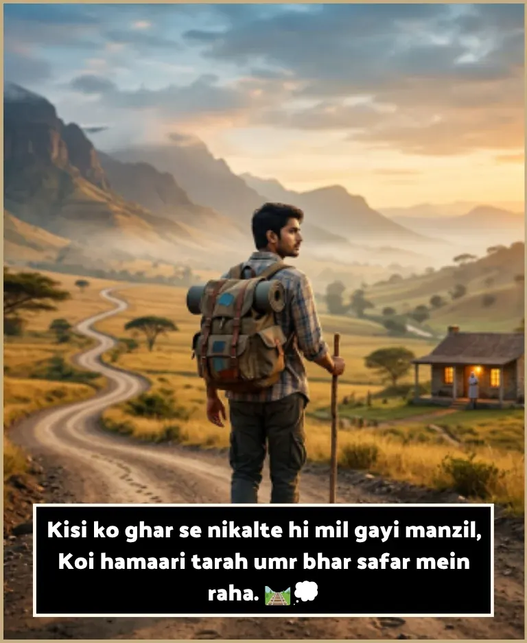 Safar Shayari English