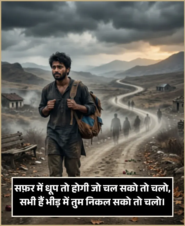 Safar Shayari on Travel