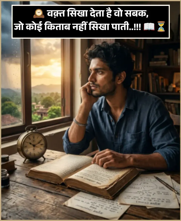 Waqt Shayari in Hindi