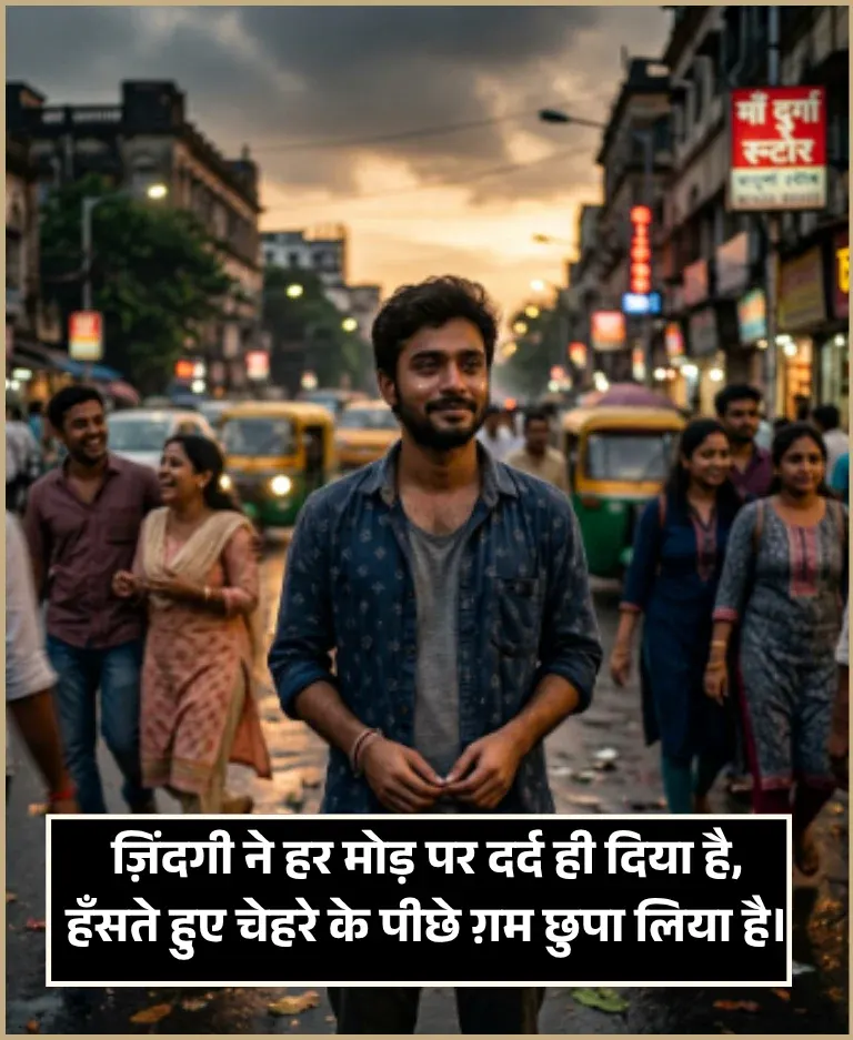 Zindagi Dard Bhari Shayari
